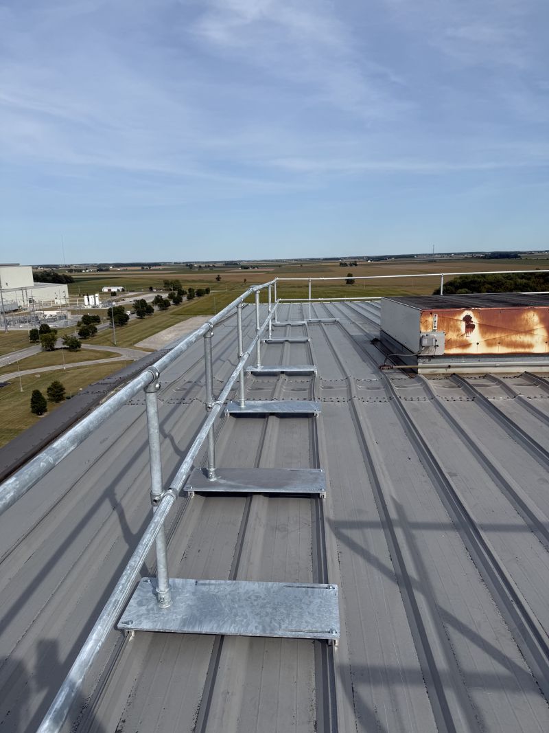 Metal Roof Guardrail from EDGE Fall Protection