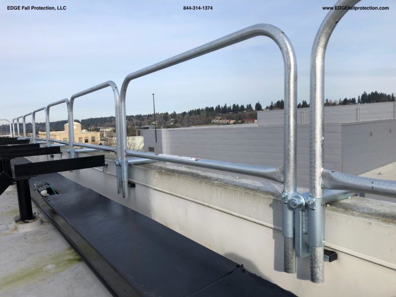 Parapet Wall Clamping Rail from EDGE Fall Protection