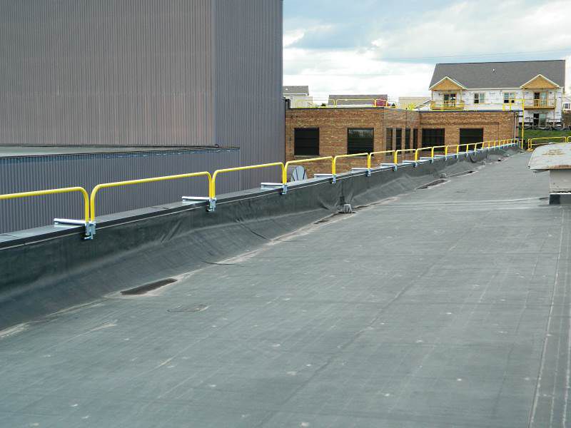 Parapet Wall Clamping Rail from EDGE Fall Protection