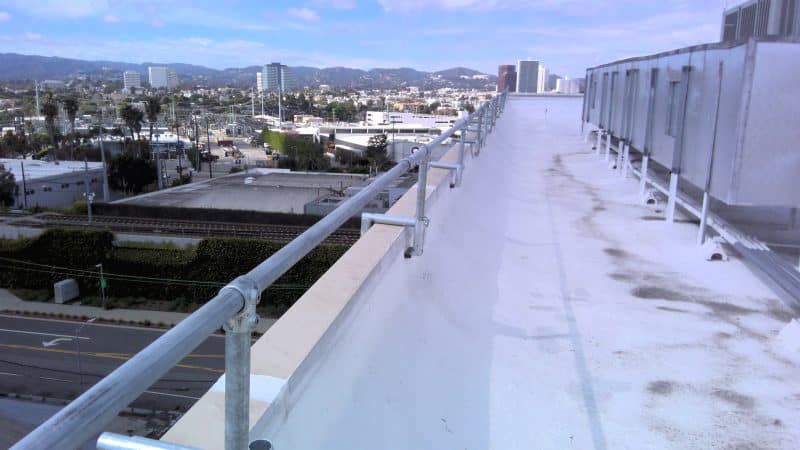 Parapet Wall Clamping Rail from EDGE Fall Protection