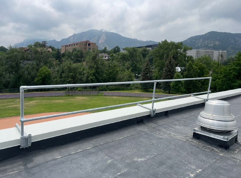 Parapet Wall Clamping Rail from EDGE Fall Protection