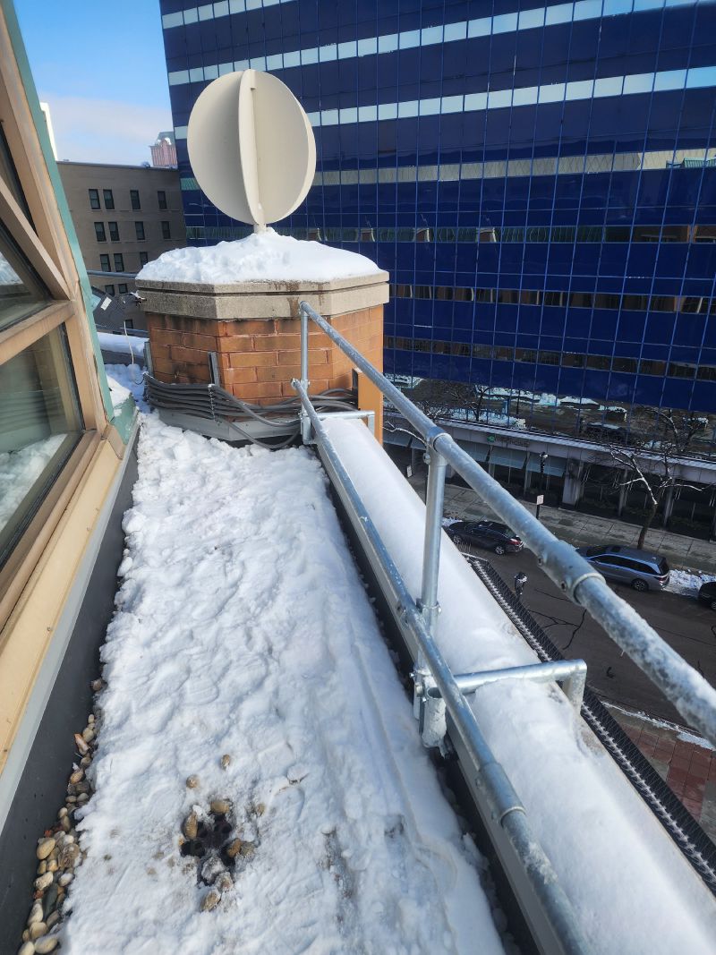 Parapet Wall Clamping Rail from EDGE Fall Protection
