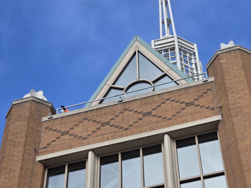 Parapet Wall Clamping Rail from EDGE Fall Protection