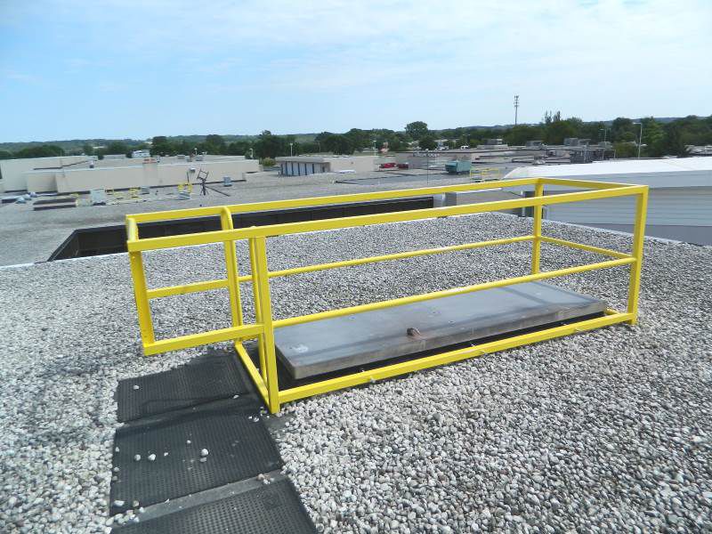 Roof Hatch Guardrail from EDGE Fall Protection