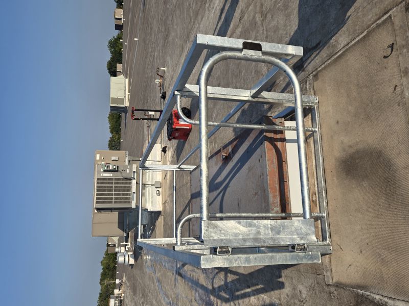Roof Hatch Guardrail from EDGE Fall Protection