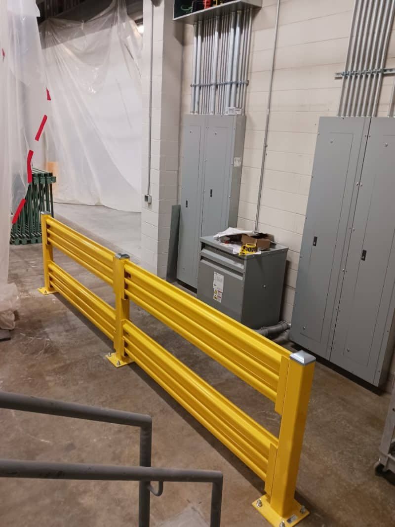 Forklift Guardrail from EDGE Fall Protection
