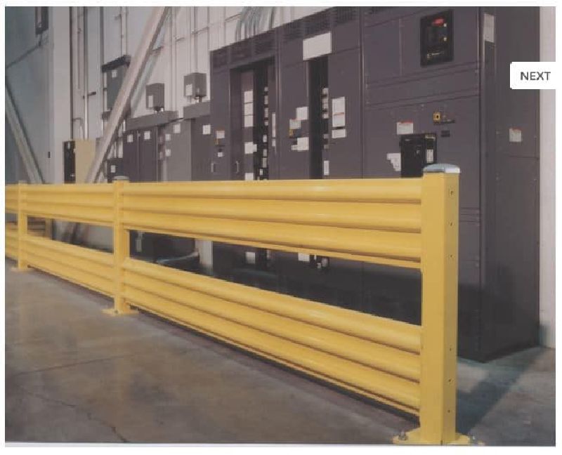 Forklift Guardrail from EDGE Fall Protection