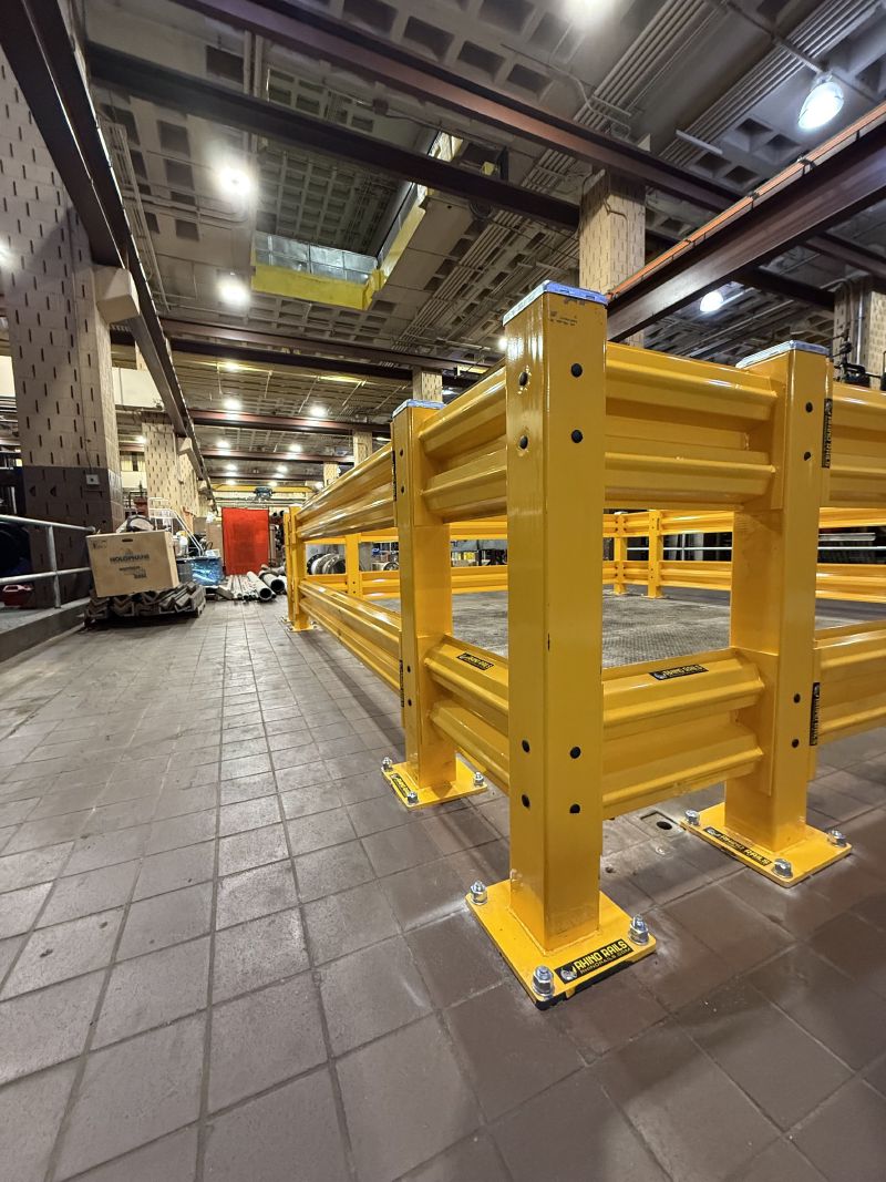 Forklift Guardrail from EDGE Fall Protection