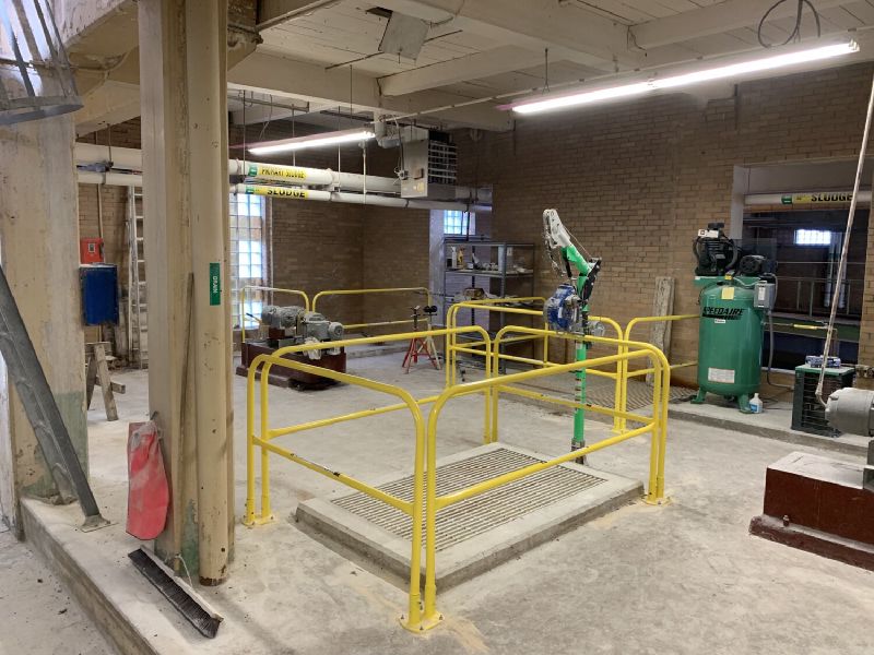 Industrial Removable Safety Railing from EDGE Fall Protection