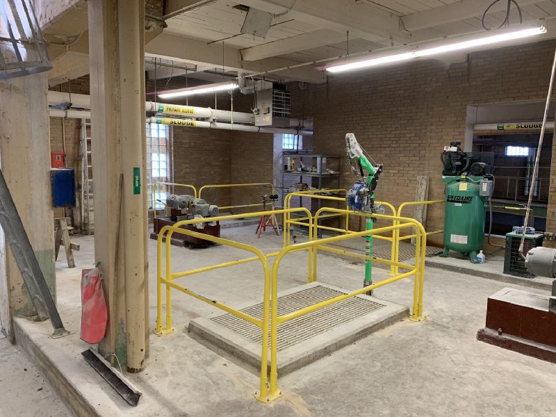 Industrial Removable Safety Railing from EDGE Fall Protection