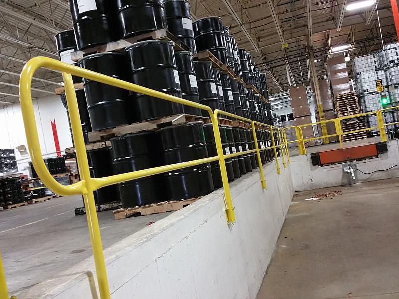 Industrial Removable Safety Railing from EDGE Fall Protection